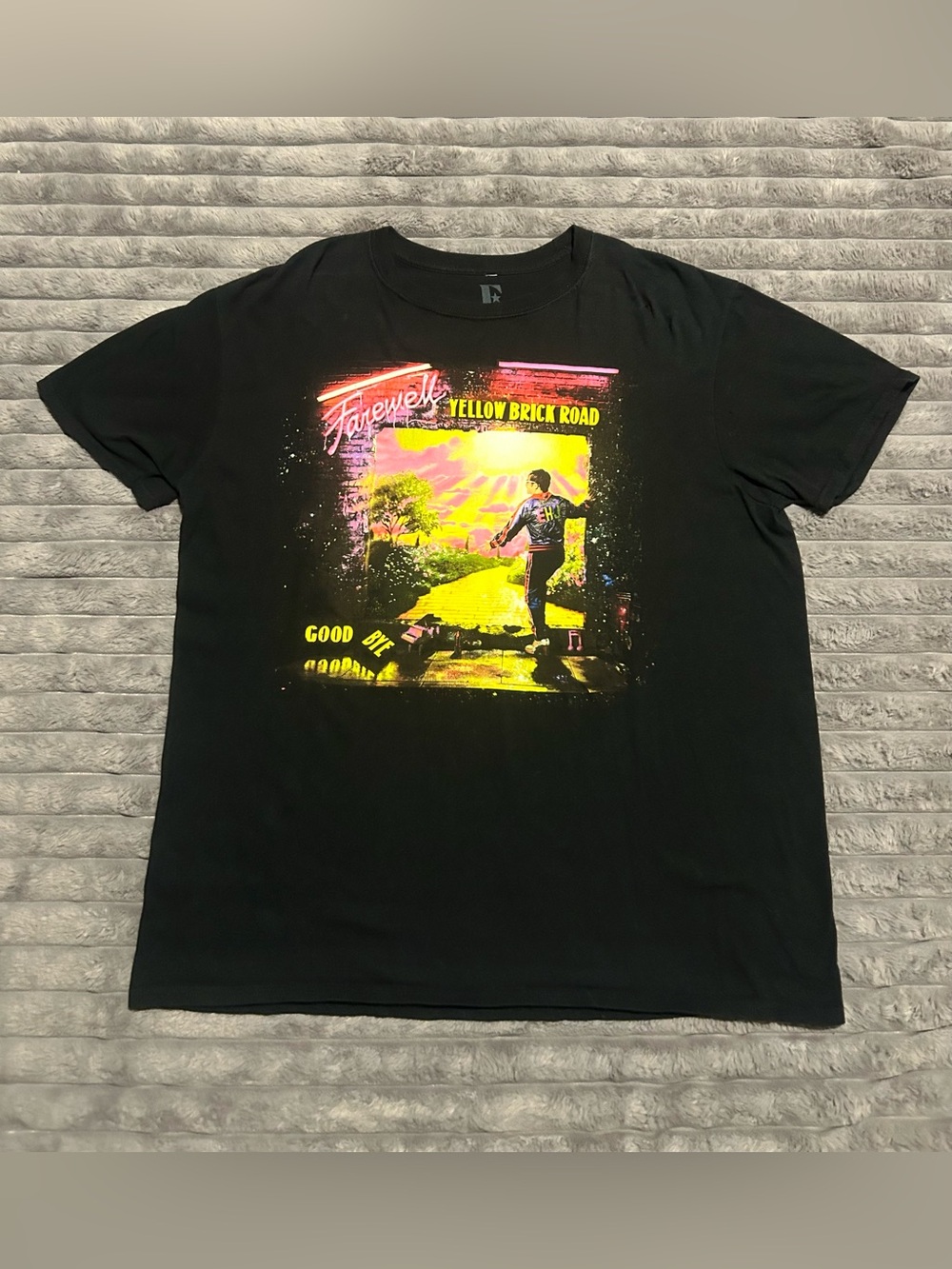 Elton John Farewell Yellow Brick Road Graphic Tour T-shirt